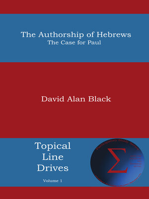 cover image of The Authorship of Hebrews